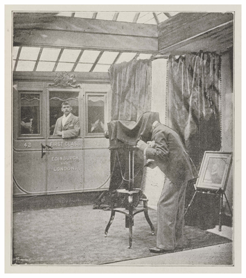 A Corner in the Parisian Photographic Company's Studio