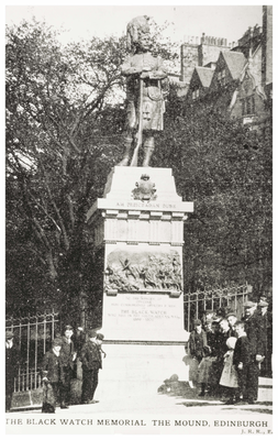 The Black Watch memorial, The Mound
