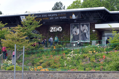 Entrance to Edinburgh Zoo
