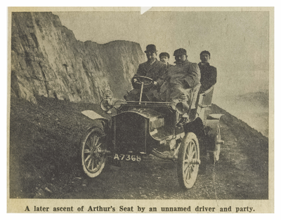 An ascent of Arthur's Seat by motor-car