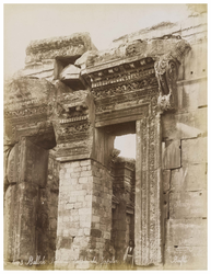 Baalbek, door to the temple of Jupiter