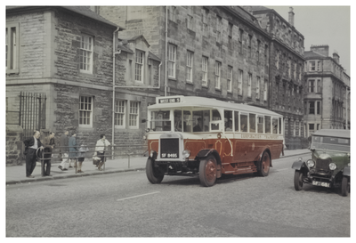 Bus (1930 Vintage) in Henderson Row 1968.
