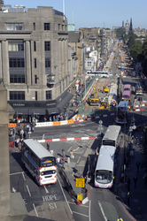 View looking east along Princes Street
