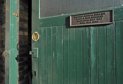Foundry door, Charles Laing and Sons