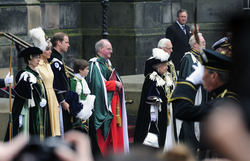 Members of the Royal Family at St Giles