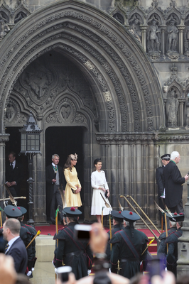 Duchess of Cambridge at St Giles Cathedral