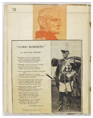 Kipling Poem on Lord Roberts of Kandahar (1832-1914)