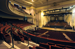 View of the stage and stalls, Usher Hall
