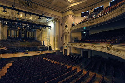 View from the Grand Circle, Usher Hall