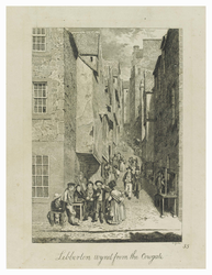 Libberton [Libberton's] Wynd from the Cowgate