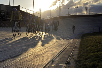 Track Cyclists, Meadowbank Velodrome