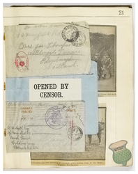 Letters from the Front, 'opened by censor'
