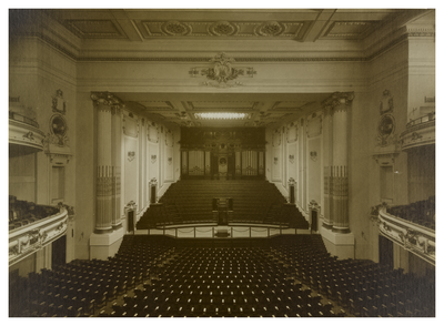 Auditorium, looking towards stage, Usher Hall
