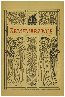 Cover of Usher Hall Remembrance programme
