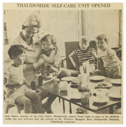 Thalidomide Self-care Unit opened
