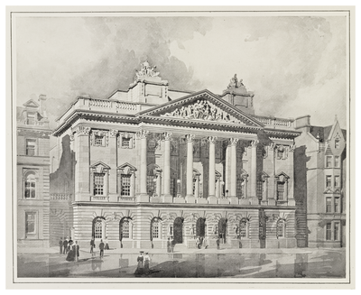 Elevation to Castle Terrace, Usher Hall proposal