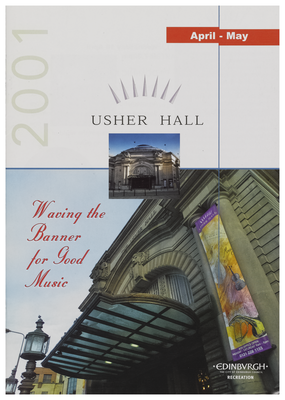 Usher Hall programme, 2001