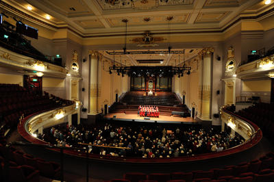 The view of the Grand Circle, Usher Hall