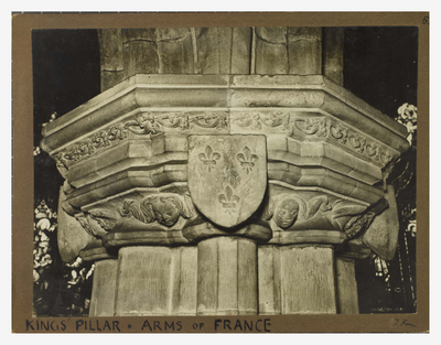 Kings' Pillar, Arms of France
