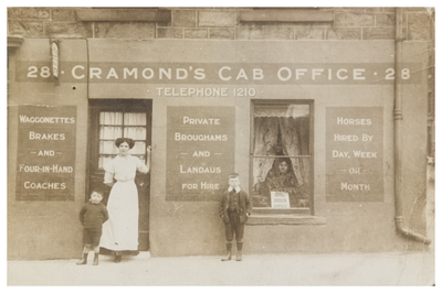 Adam Cramond and Son, cab office at 28 Charles Street