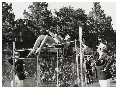 High jumper, 1970 Commonwealth Games