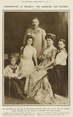 Archduke Franz Ferdinand and family