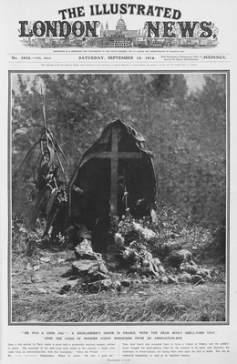 A Highlanders grave in France