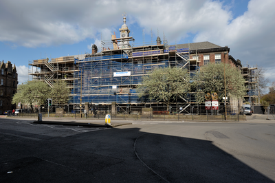Leith Academy being converted into housing