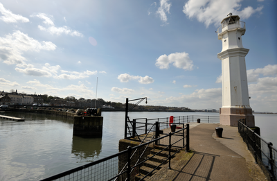Lighthouse at Newhaven Harbour
