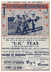 Cover of Illustrated London News,  February 6th 1915