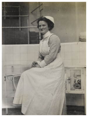 Mary Cunningham, nurse at the Royal Infirmary