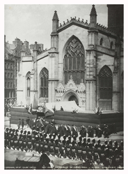 Re-opening of St Giles Cathedral, May 1883