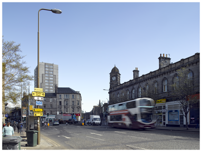 Foot of Leith Walk, looking towards Constitution Street