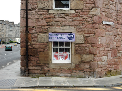 Better Together campaign shop, Boroughloch, Edinburgh