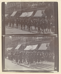 Indian troops marching in Edinburgh