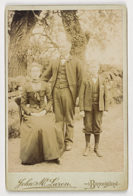 John Tait,wife Janet Clark and son Archibald. 