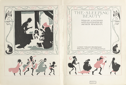 The Sleeping Beauty, (title page and frontispiece)