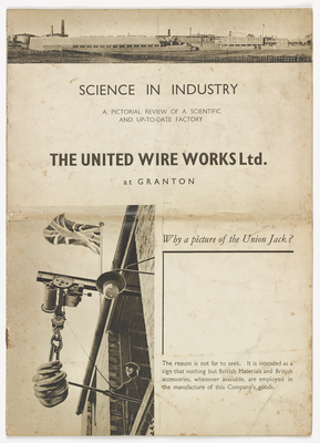 Science in Industry Brochure, front cover