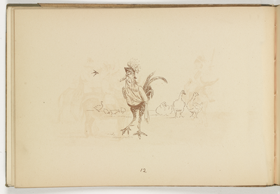 A sketch book of R. Caldecott, page 12.
