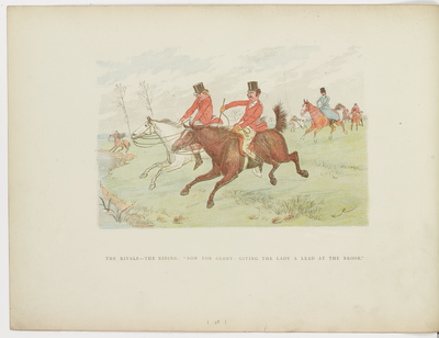 Second page of Randolph Caldecott's 'The Rivals'