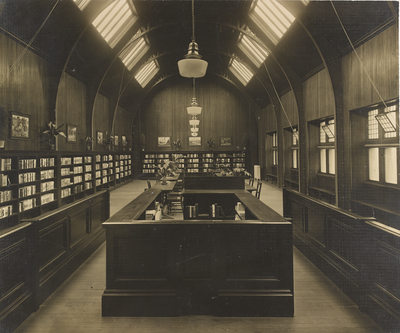 Interior of McDonald Road Library