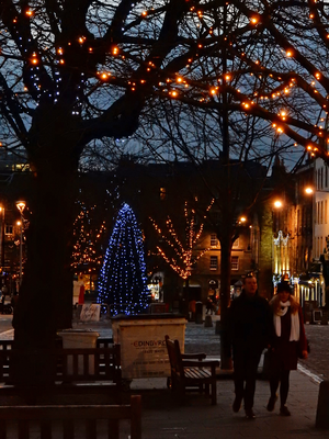 Edinburgh Sparkles Christmas Tree, Grassmarket