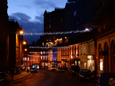 Christmas Lights, Victoria Street