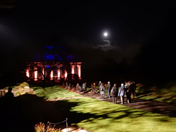 Visitors to Night in the Garden - Royal Botanic Garden 