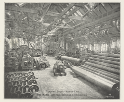 Turning shop - north end, Bertrams Limited, Sciennes