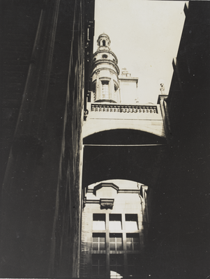 Central Library: Entrance arch from Cowgate