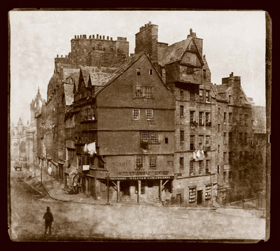 Corner of West Bow and Lawnmarket