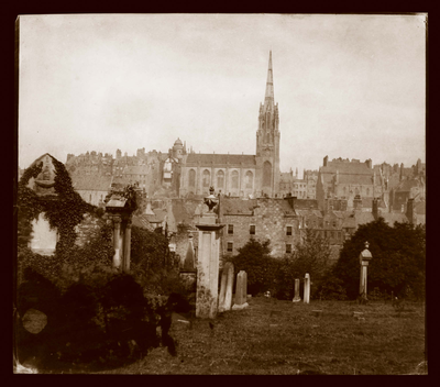 View from Greyfriars towards Assembly Hall