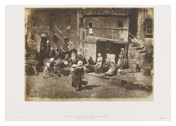 Group of fisherwomen, fishing quarter, St Andrews