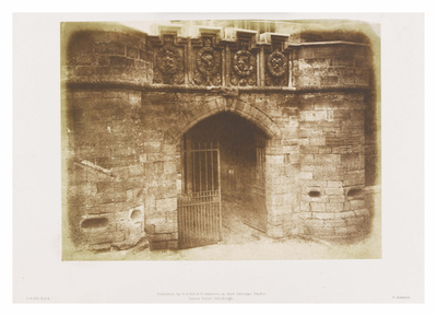 Gate, Linlithgow Palace